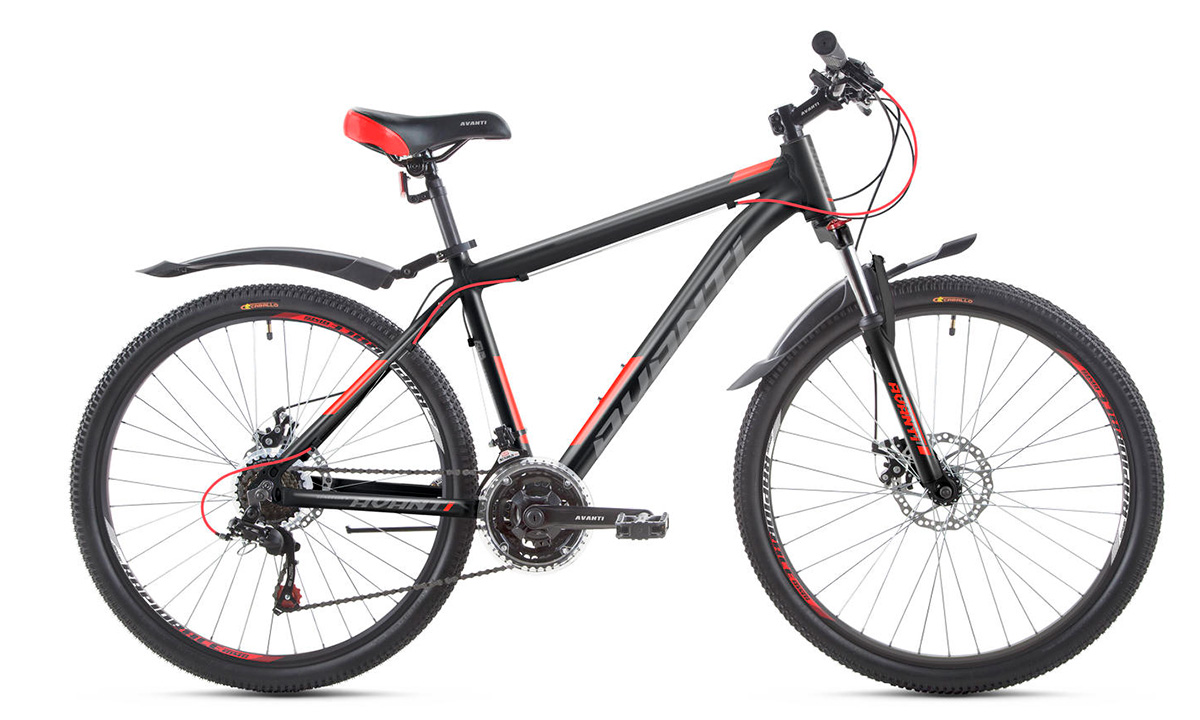 Фотография Велосипед Avanti SMART 26" 2021, размер S, черно-красный